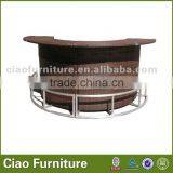Outdoor Rattan U Shape Bar Table thumbnail-1