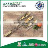 BBQ Three Fish Wire Grill With Chrome Plate thumbnail-1