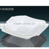 2014 Hot Sale White Porcelain Square Deep Plate thumbnail-1