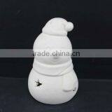 Hot Sale Snowman DIY Ceramic Bisque for Children Painting thumbnail-1