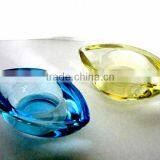 Fashion Crystal Glass Candle Holders Colors Suit thumbnail-1