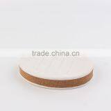 3 Pieces 2016 Home Decoration White Brown Bathroom Accessories Sets thumbnail-4