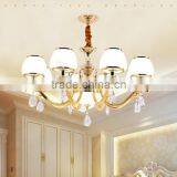 M970 Momoda Decorations Luxury Simple Crystal Modern Living Room Bedroom Lighting Chandelier Pendant Lamp thumbnail-1