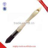 Stainless Steel Tapered Filament Brush Paint Wooden Handle Triangle Paint Brush thumbnail-1