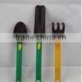 3PC Plastic Children Garden Hand Tool Set/Pitchfork/ Shovel/Harrow thumbnail-1