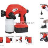 Wireless 18V Ni-Cd Battery Powered Rechargeable Electric Portable Handheld Paint Painting Sprayer Cordless Spray Gun thumbnail-3