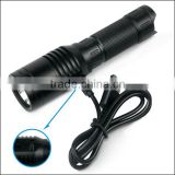 mini 1000lm rechargeable usb led light torch for doctors