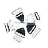 Black White Color Plastic NYLON Chafe With Metal Rectangle Ring and Roller thumbnail-1
