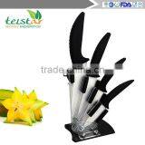 Ceramic Knife 6 Piece Color Handle Environmental Ceramic Knives Zirconia Ceramic Carving Knife thumbnail-2