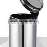Home Used Indoor Metal Waste Bin With Swing Cover thumbnail-2