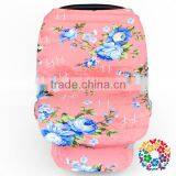 Latest Floral Print Baby Car Seat Canopy Baby Mom Nursing Cover Newborn Kids Funny Car Seat Covers thumbnail-4
