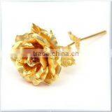Valentine Gift 24k 99 Golden Rose Flower M thumbnail-1