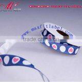 Cheap Custom Grosgrain Designer Printed Ribbon With Logo thumbnail-3