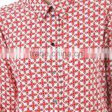 Wholesale Women Long Sleeves Geometric Rosette Silk Shirt(DQE0079T) thumbnail-4