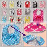 Popular Baby Bibs Plain White thumbnail-1