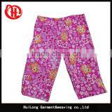 Wholesale Factory Lady Short Pants Printed Floral Stock Women Cheap Shorts thumbnail-3