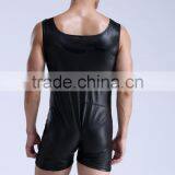 Custom 2016 Stretch Jacquard Unitard Leotard Sey Wrestling Singlets Bodywear Sport Fitness Underwear Beach Swim Gay Jumpsuit 1 s thumbnail-4
