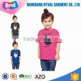 Kids Tshirts Custom Girls Printed t Shirt Wholesale Funny Tshirt Kids Clothing thumbnail-1
