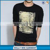 Custom Printing Men Tshirt Manufacturer With Long Sleeve Wholesale thumbnail-2