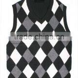 Wholesale Knit Pink Cool Sweater Vests thumbnail-6