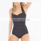 Pin Point One Piece Bathing Suit E17033 thumbnail-1