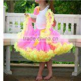 2014Hot Sale!Multicolors Lovely Baby Girls Fluffy Chiffon Pettiskirts Fashion Girl's Multi Colors Pettiskirts thumbnail-1