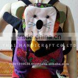 Thai Handmade Backpack Animal Bag thumbnail-1