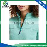 Fashion Style Ladies 100% Cotton Plain Sport Hoodie, Breathable Pullover Windbreaker thumbnail-3