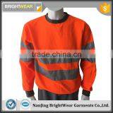 Polyester Inner Brush Fleece Jacket Safety Sweatshirt Meet EN ISO20471 thumbnail-1