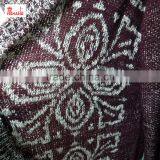 Jacquard Sweater 100%Acrylic Lady Top Sweater thumbnail-3