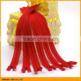 Eco-friendly Colorful 3# 30 cm Lace Tape Women Invisible Zipper thumbnail-3