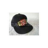 Flat Brim Canvas Boys Hip Hop Caps For Promoiton, Embroidered Cool Snapback Fitted Cap For Kids