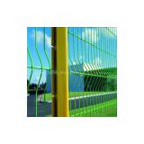 welded mesh fence/ peach type post fence