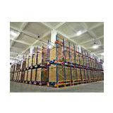 Multi Tier Warehouse Heavy Duty Pallet Racking System With Double Entry