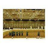 Operable Door MDF HPL Melamine Foldable Partition Wall For Meeting Room