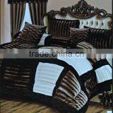 4 Pieces Patchwork Plush Quilt for Indian Cheap Price