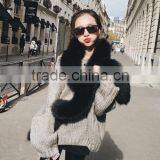 YR478 Top Quality Genuine Fox Fur Luxury Long Boa Scarf thumbnail-4