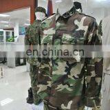 Hot Selling Wholesale Woodland Camouflage Canadian Military Uniform BDU for Army Uniform thumbnail-3