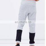 Mens Fleece Conversion Cuffed Jogging Pants Zipper Pockets thumbnail-3
