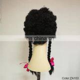 Cute Wigs Black Curly Braids Wigs for Party P-W205 thumbnail-3