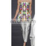 New Style Digital Printed Cotton Spandex Fabric Customer's Design Fress Sample For Garment thumbnail-3