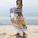 Fashion Custom Wholesale Turkish Beach Towel With Tassels thumbnail-3