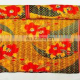 Home decor Kantha- Vintage Kantha bedspread -Exclusive Traditional Cotton Kantha Throw Gudari