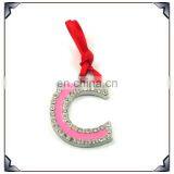 Metal Letter Christmas Ornament With Rhinestone thumbnail-1