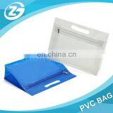 Clear PVC Makeup Bag / Zipper Front thumbnail-3