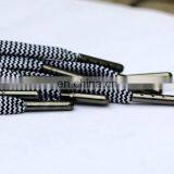 Customized Engraved Logo Shoelace Tips Gold/silver/gun Metal/red Bullet Crimp String Aglet thumbnail-4