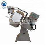 Octagonal snack food flavoring machine/disk fried peanuts seasoning machine/drum potato chips season machine