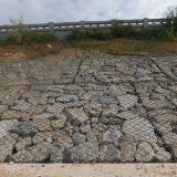 Erosion Control Reno Gabion Mattress / Woven Mesh Gabions Pvc Coated