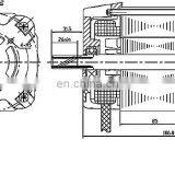 BMM142M High Quality 1.5KW 110V - 230V Single Phase Synchronous Motor, AC Motor thumbnail-4