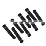 Black 1200 Spark Plug Wire Boots Heat Shield Protector Sleeve SBC BBC 350 454 thumbnail-2